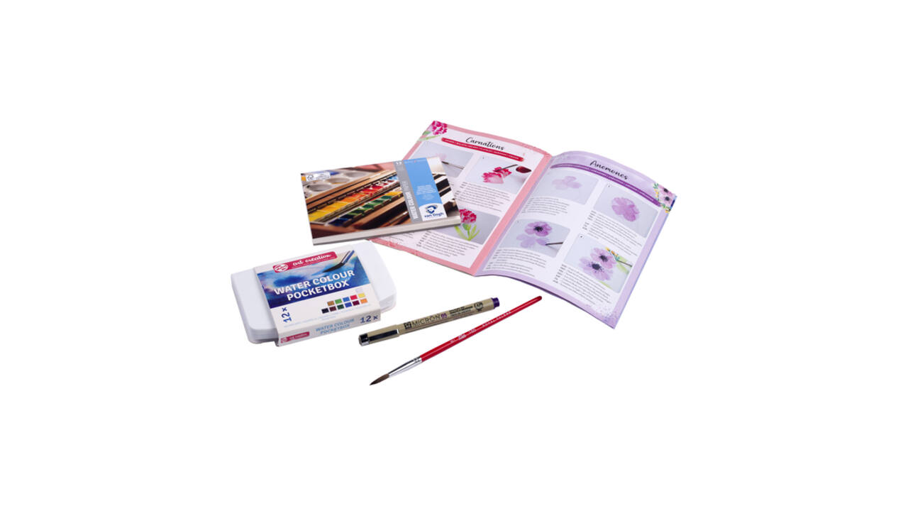 Aquarelverfset Talens Art Creation Floral Watercolour Art assorti