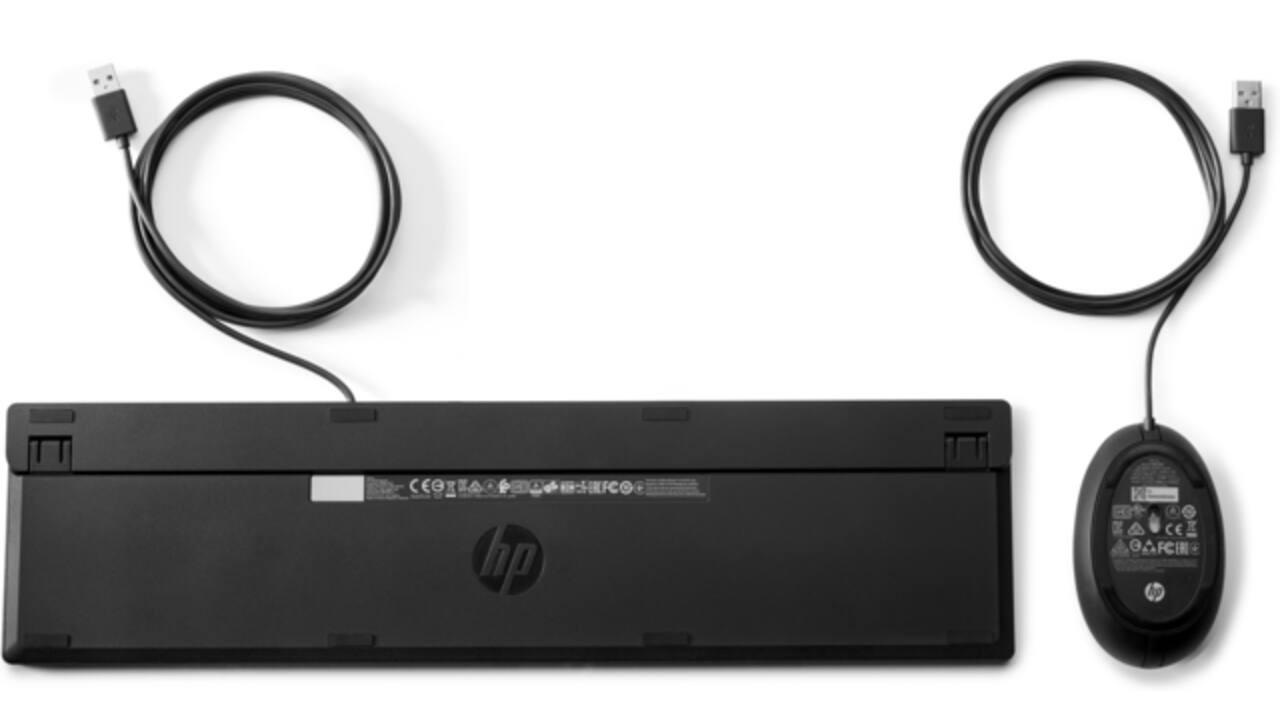 Toetsenbord + muis HP 320MK bedraad QWERTY