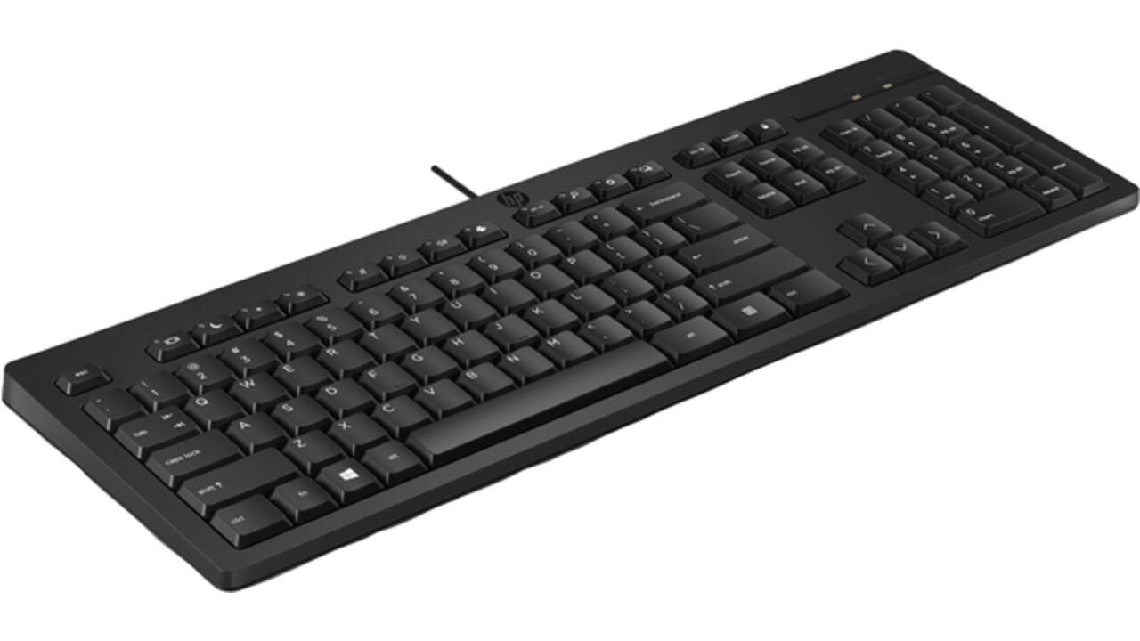 Toetsenbord HP 125 USB bedraad QWERTY