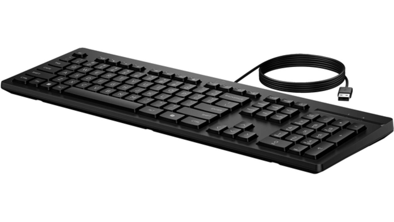 Toetsenbord HP 125 USB bedraad QWERTY