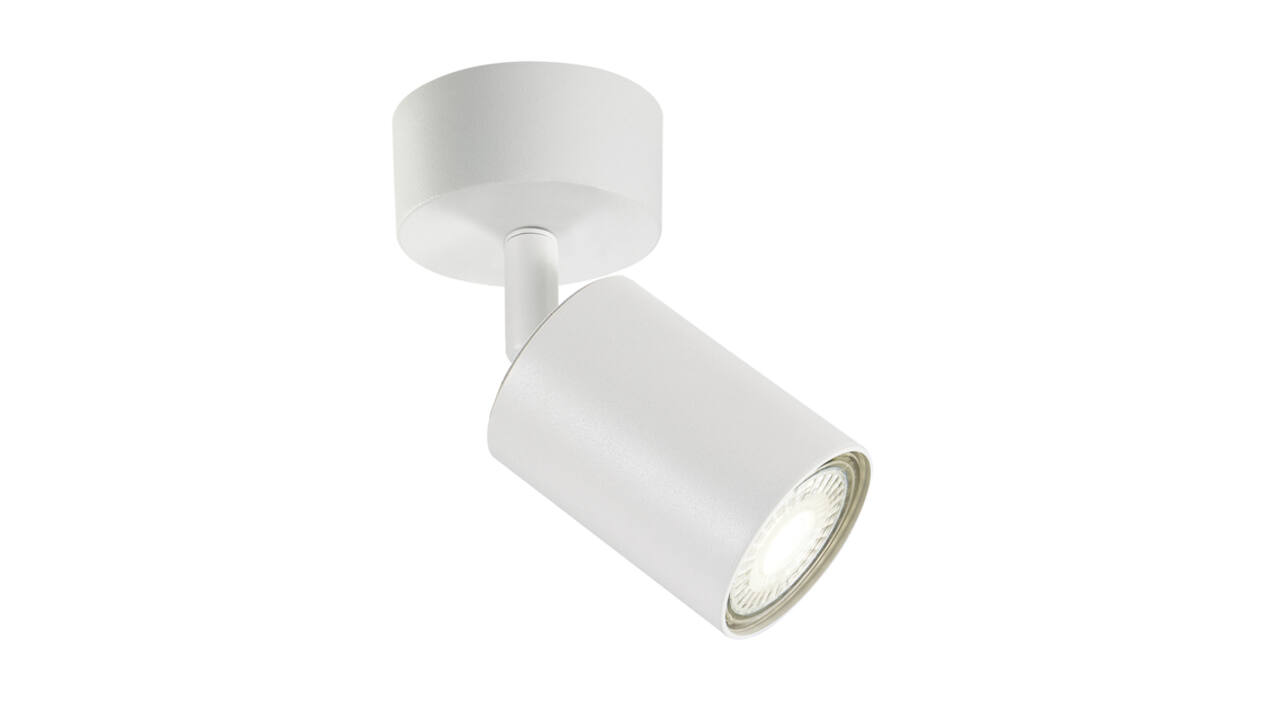 Plafondspot Integral Siena 1 spot IP20 GU10 wit