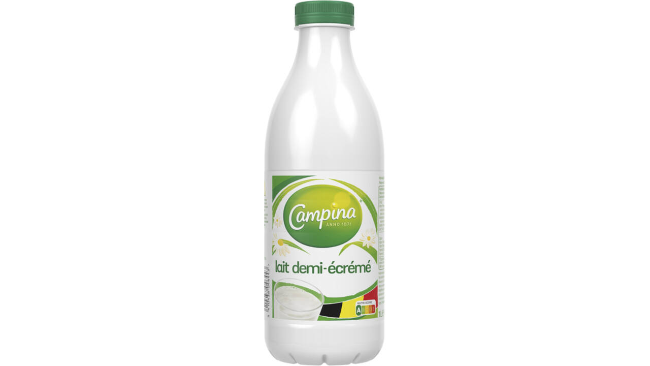 Melk Campina halfvol petfles houdbaar 1 liter