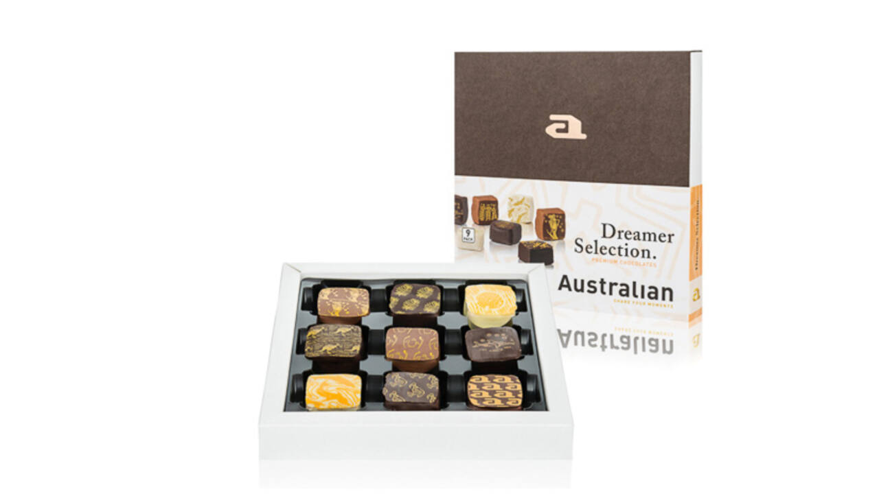 Chocolade bonbons Australian Dreamer Selection 9-pack