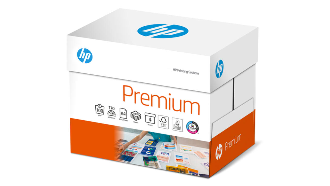 Kopieerpapier HP Premium A4 100gr wit 500 vel