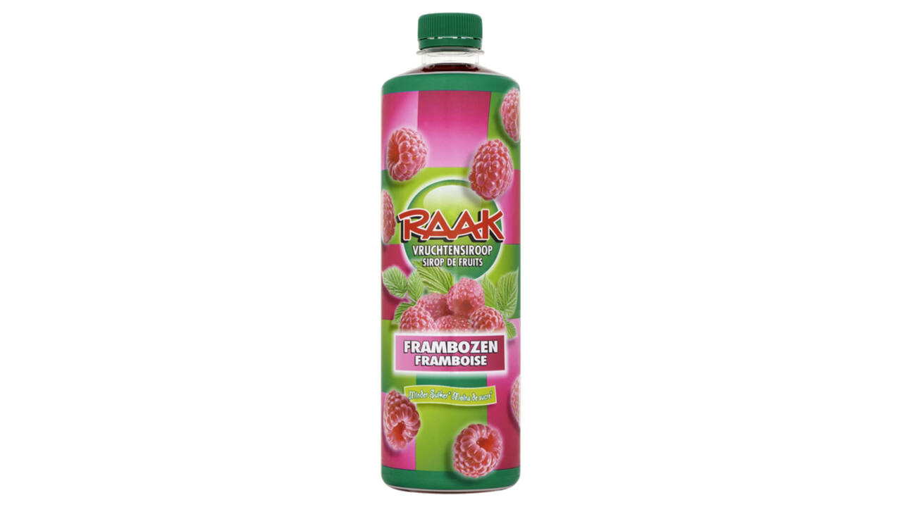 Siroop RAAK framboos 750ml