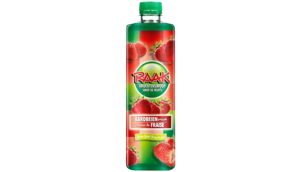 Siroop RAAK aardbei 750ml