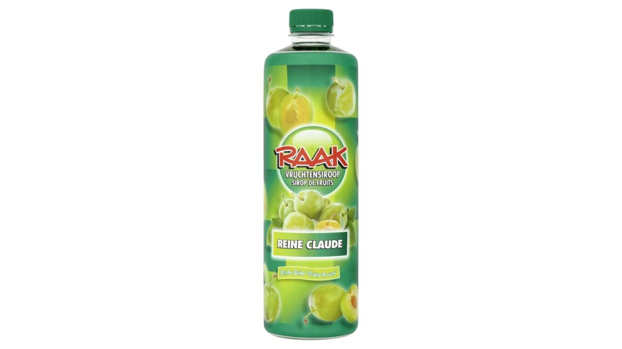 Siroop RAAK reine claude 750ml