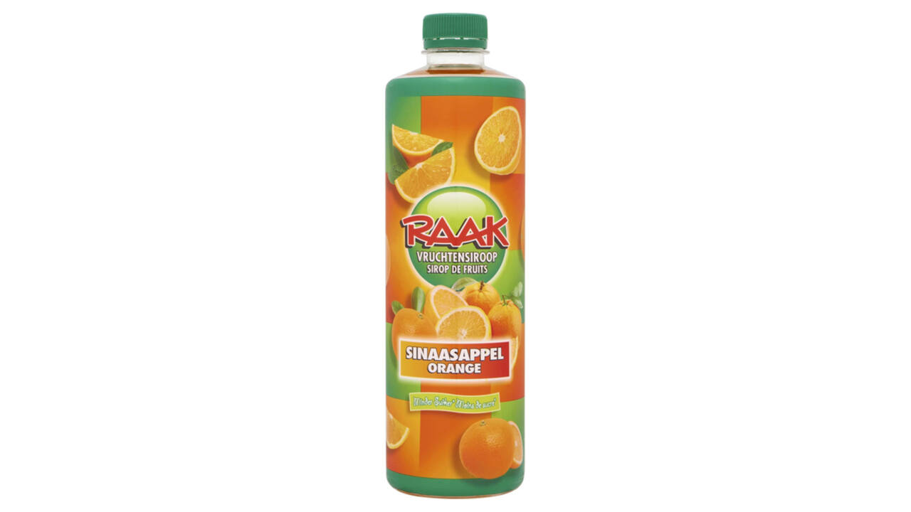 Siroop RAAK sinaasappel 750ml