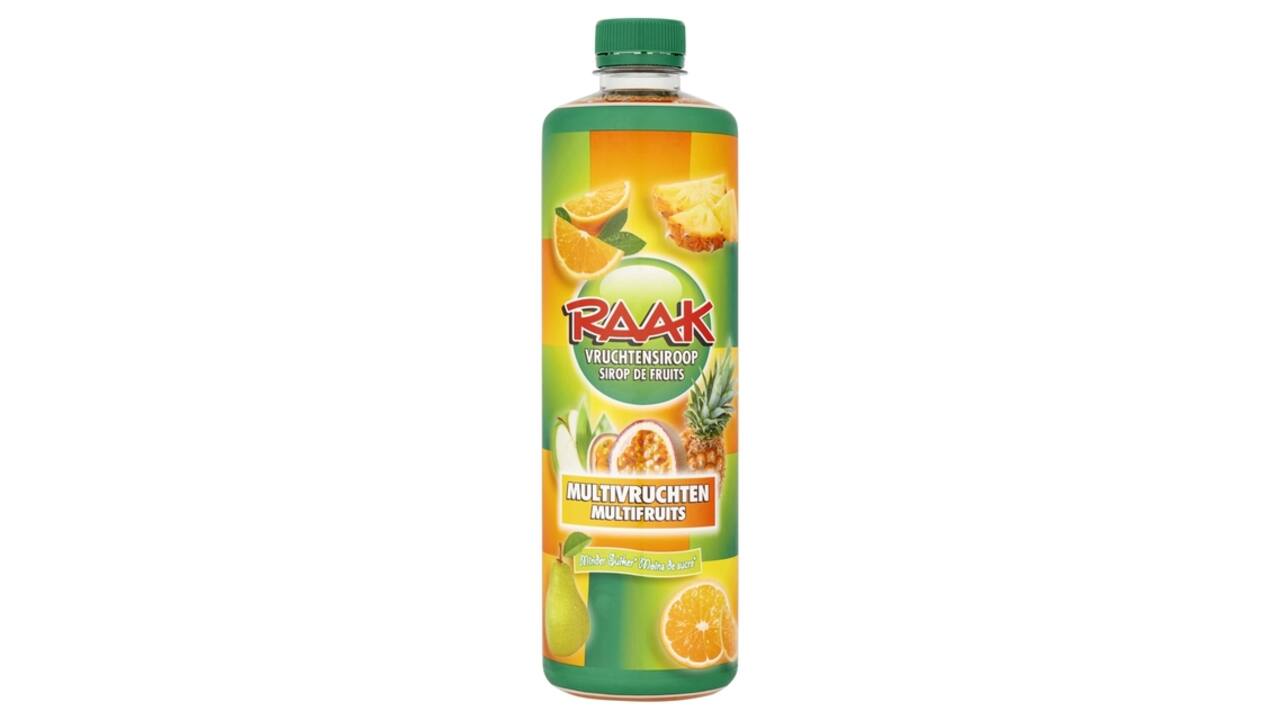 Siroop RAAK multivruchten 750ml