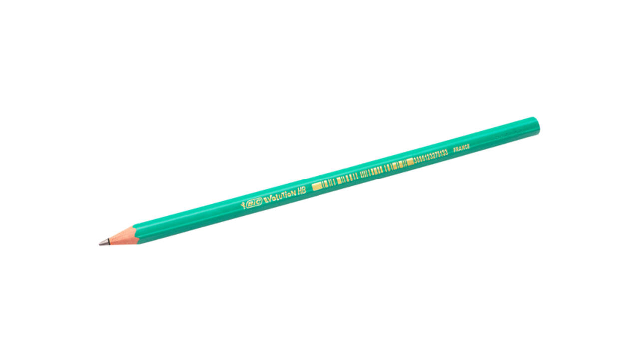 Potlood Bic Evolution ecolutions original zeshoekig HB 4 stuks