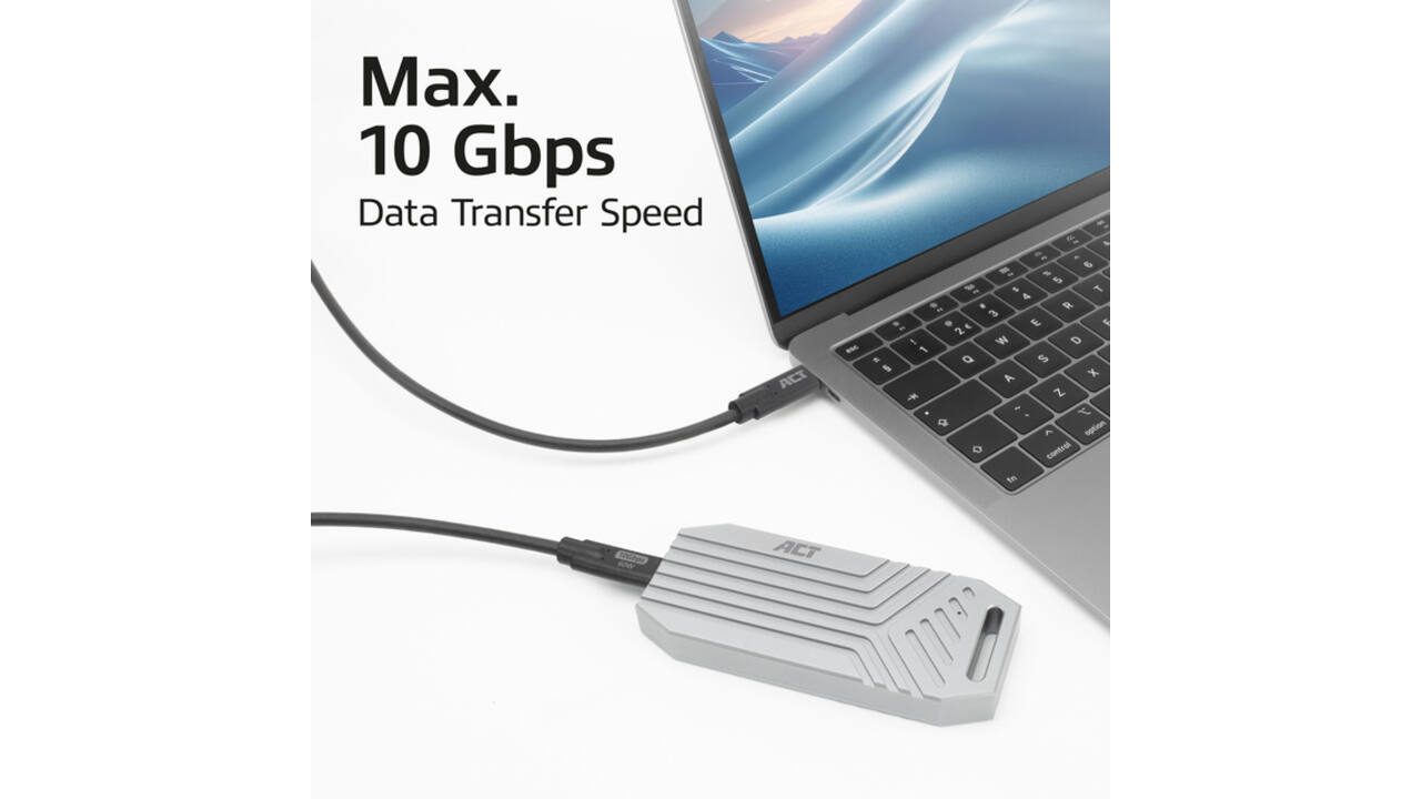 Kabel ACT USB-C 3.0 10Gbps 60W USB 3 meter