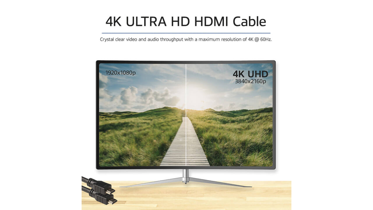 Kabel ACT HS v2.0 HDMI-A male - HDMI-A male (AWG30) 1 meter