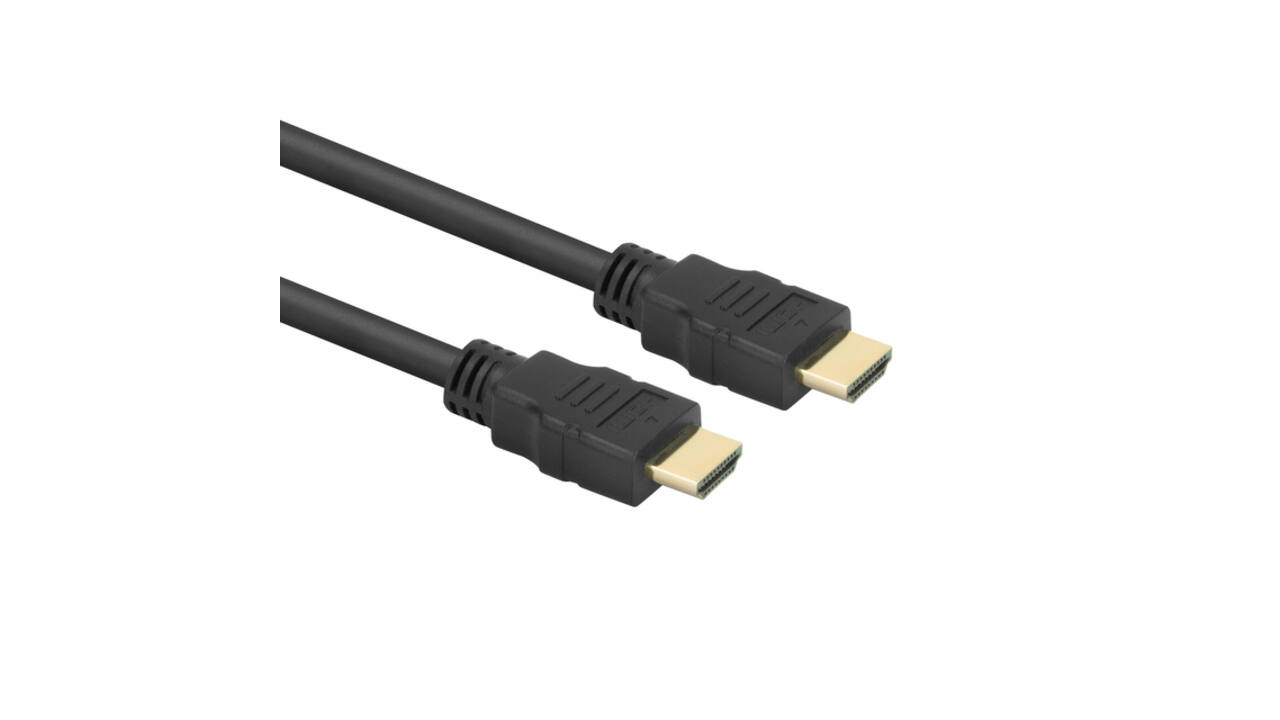 Kabel ACT HDMI ETH4K M/M zwart 2 meter