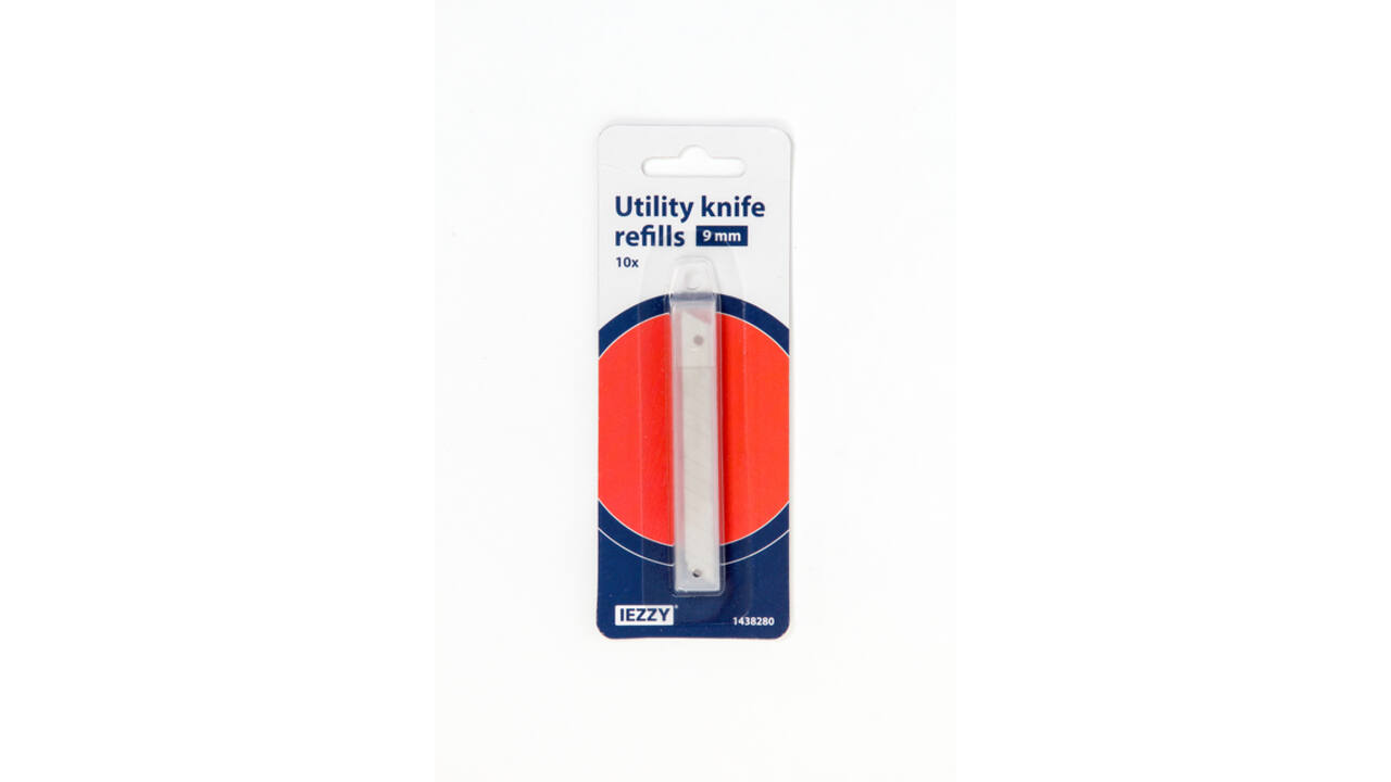 Snijmes vullingen IEZZY 9mm 10 stuks