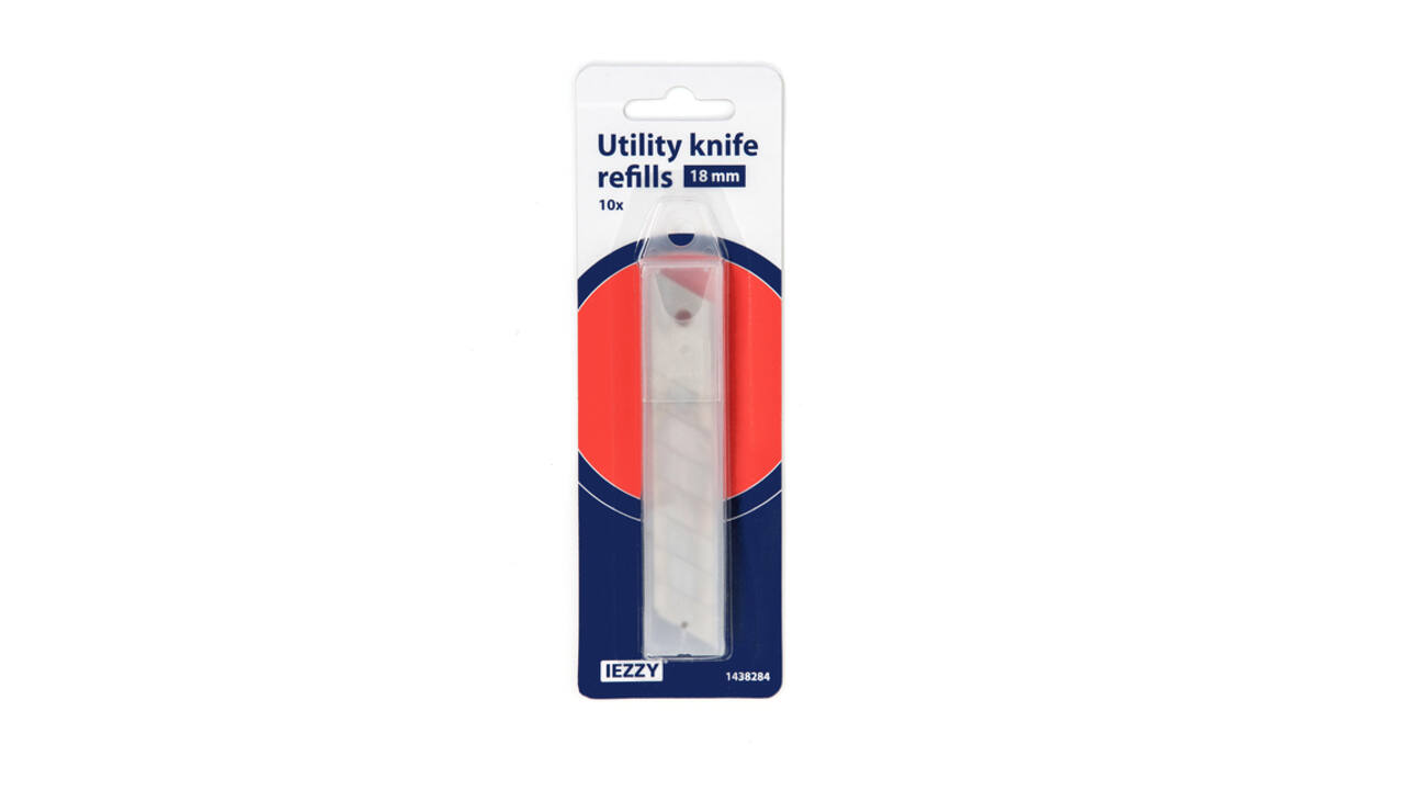 Snijmes vullingen IEZZY 18mm 10 stuks