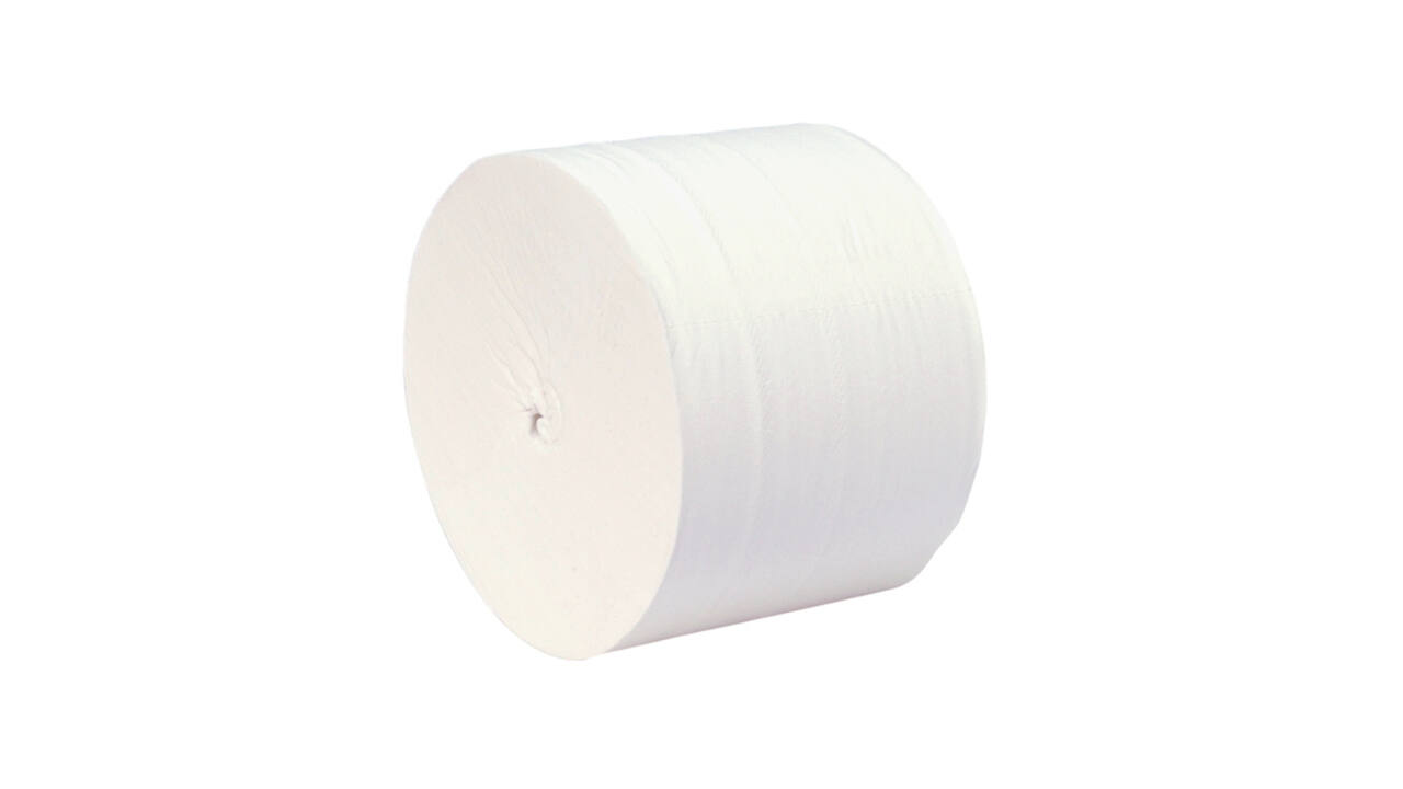 Toiletpapier Coreless 2-laags 104m wit