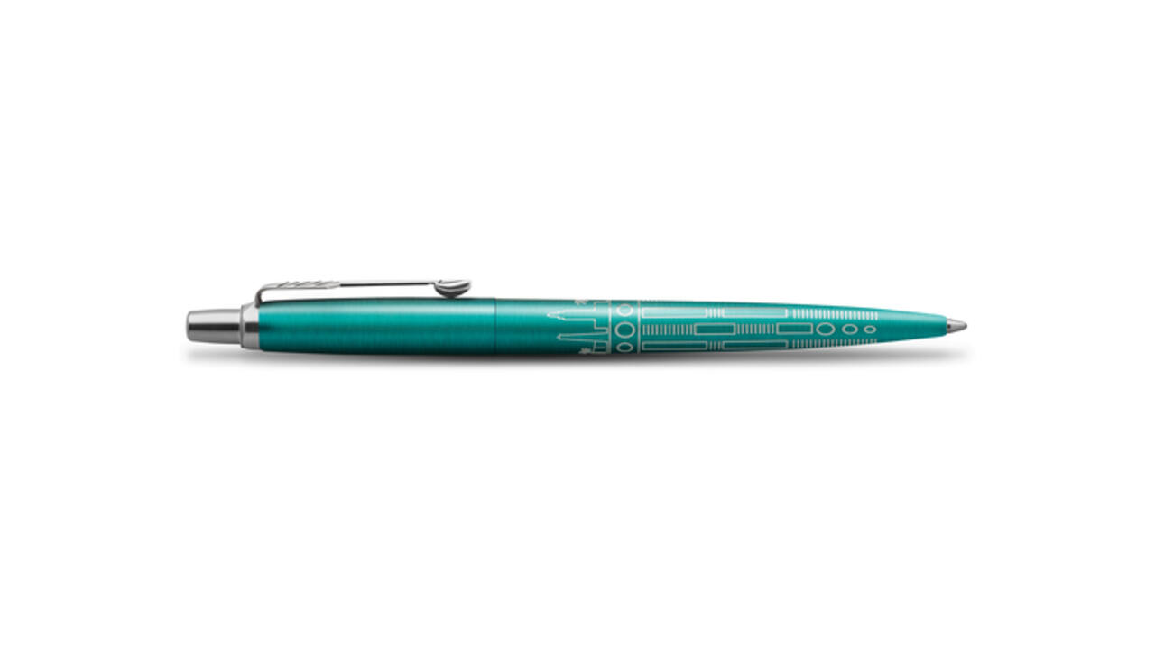 Balpen Parker Jotter special edition Miami turquoise CT medium