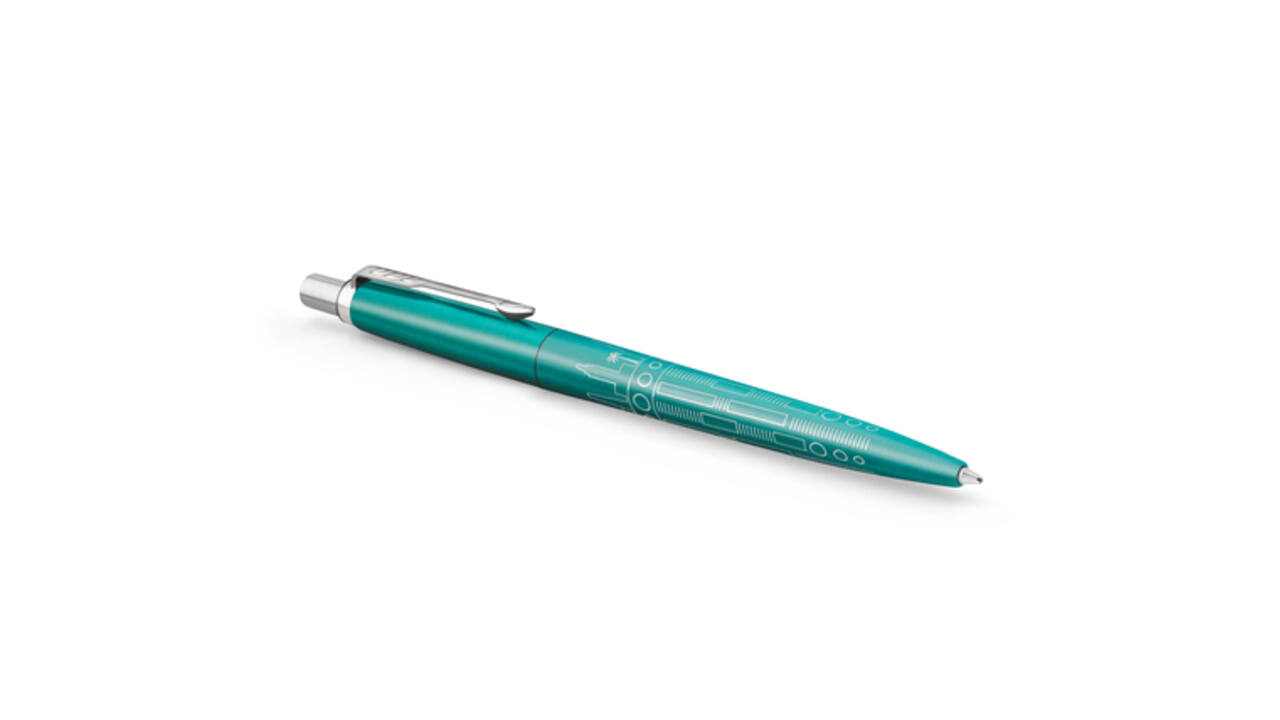 Balpen Parker Jotter special edition Miami turquoise CT medium