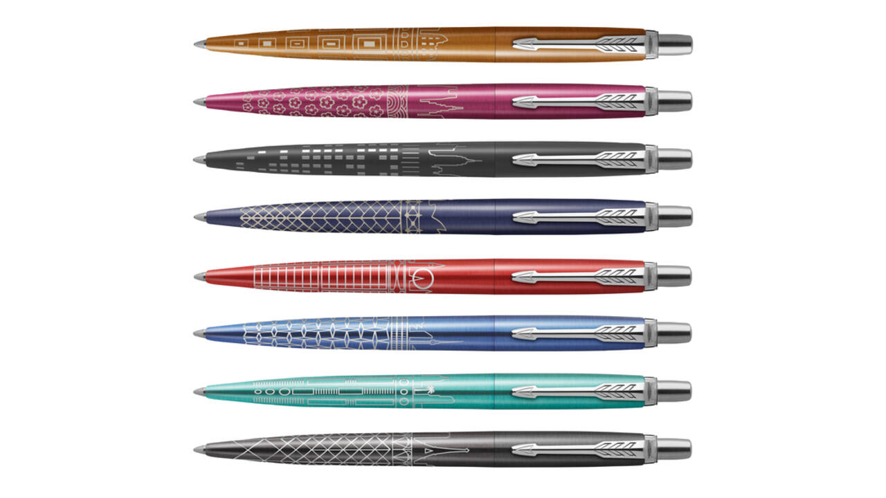 Balpen Parker Jotter special edition Seoul blue CT medium