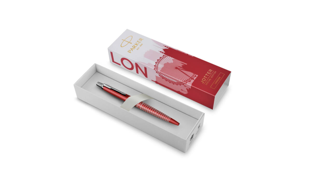 Balpen Parker Jotter special edition London red CT medium
