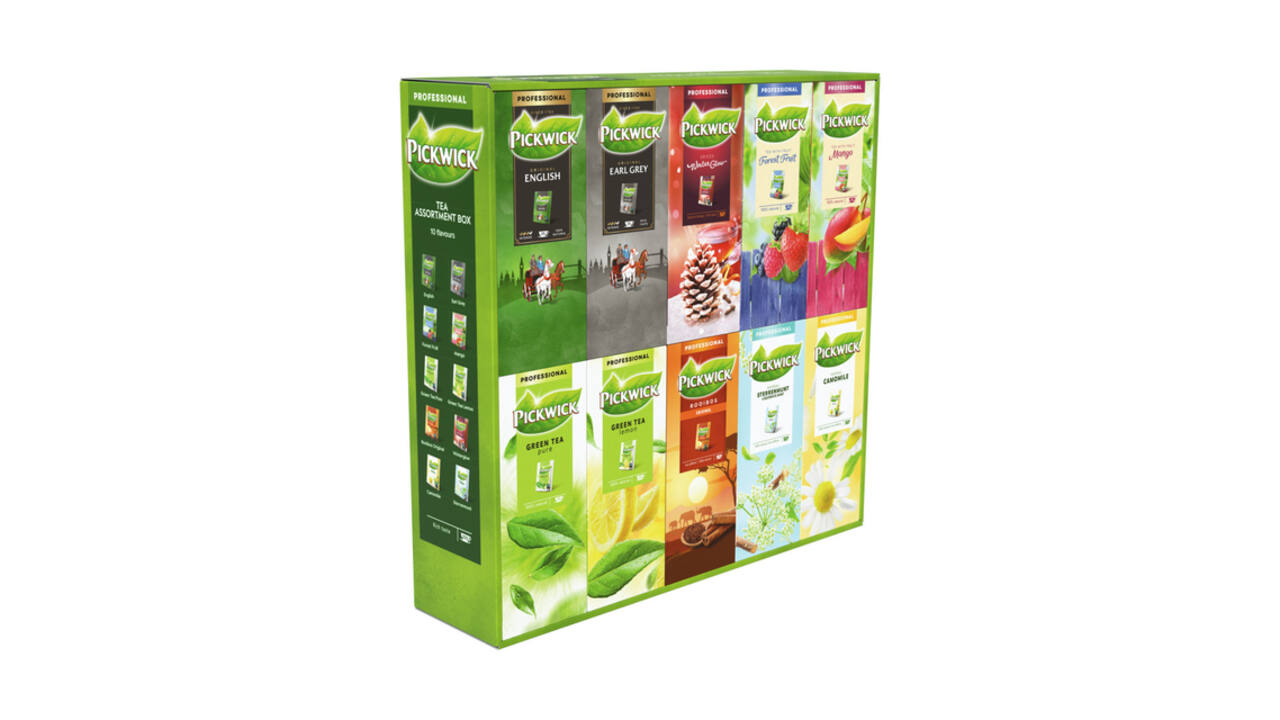 Thee Pickwick combibox 10x25 zakjes