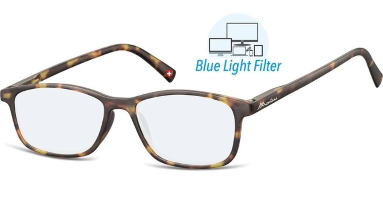 Leesbril  Montana +2.50 dpt blue light filter turtle