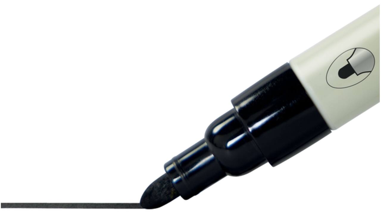 Whiteboardmarker Nobo ronde punt 3mm zwart