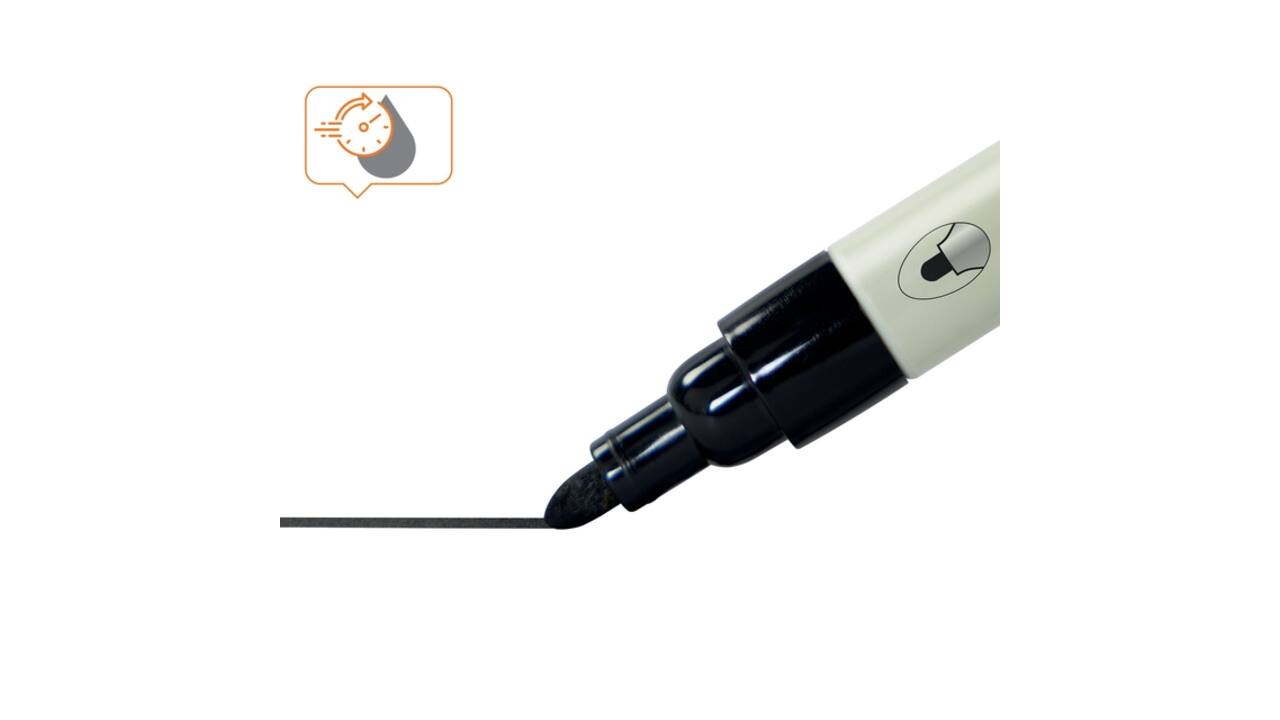 Whiteboardmarker Nobo ronde punt 3mm zwart