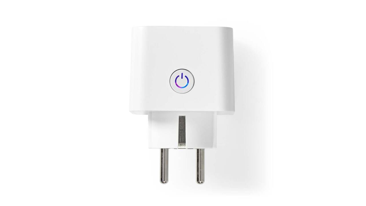 Slimme stekker Nedis Smartlife Wifi 3 stuks wit