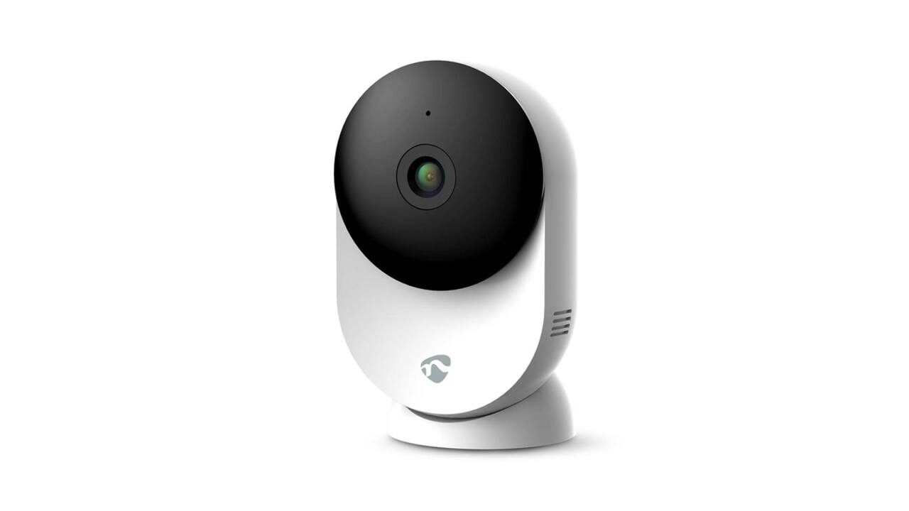 Beveiligingscamera Nedis Smartlife Wifi indoor 3MP Full HD 1296p wit