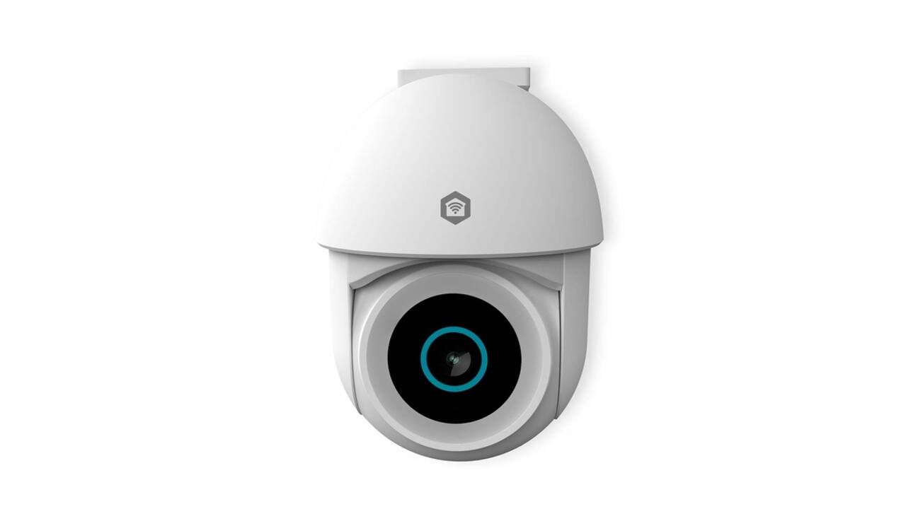 Beveiligingscamera Nedis Smartlife Wifi buiten 3MP Full HD 1296p wit