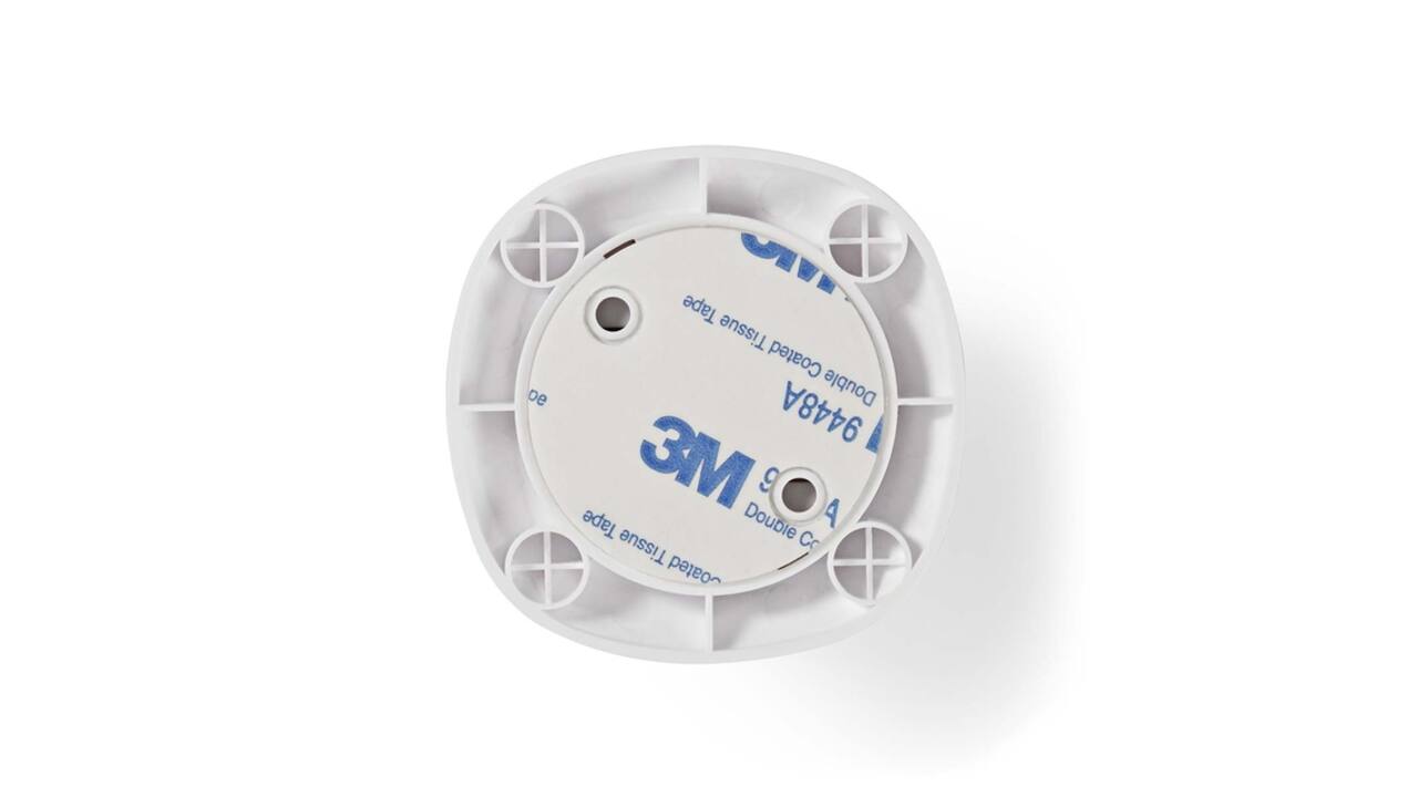 Rookmelder Nedis Smartlife Zigbee 3.0 Wifi 10 jaar sensor wit