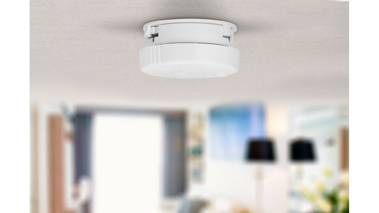 Rookmelder Alecto mini 2 stuks met 5 jaar batterij SA102 wit