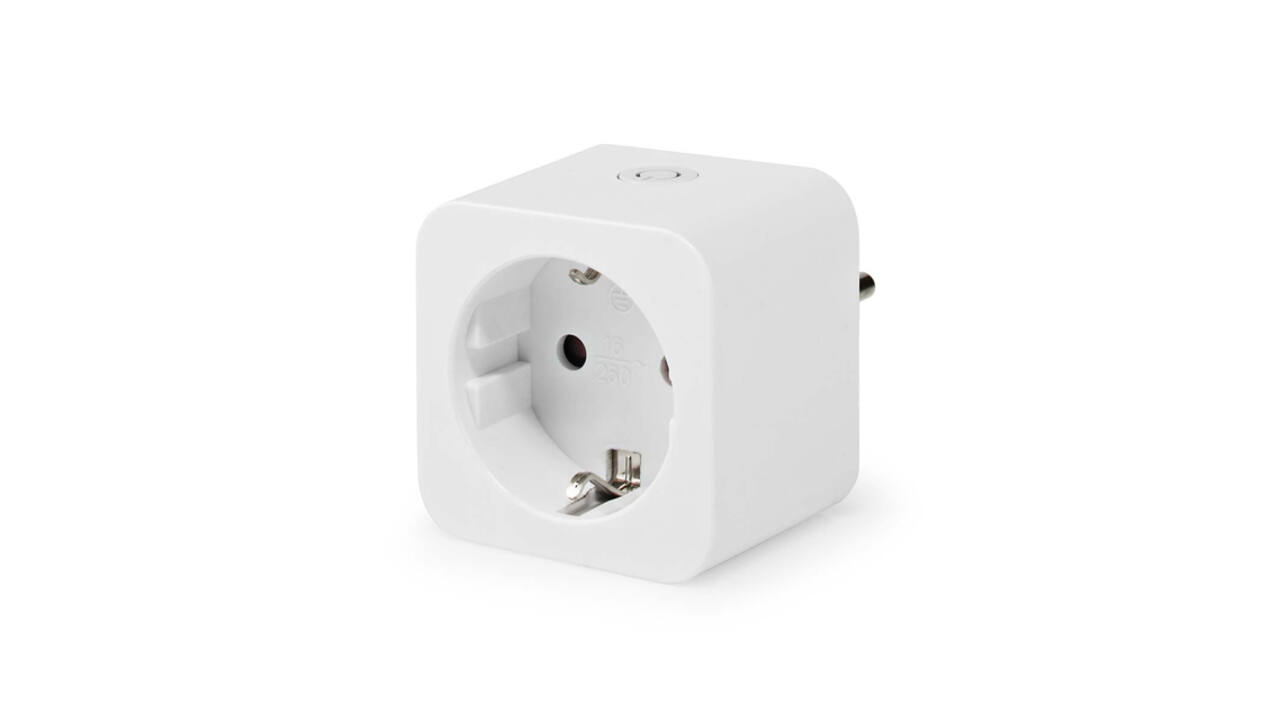 Slimme stekker Nedis Smartlife Wifi enkel wit