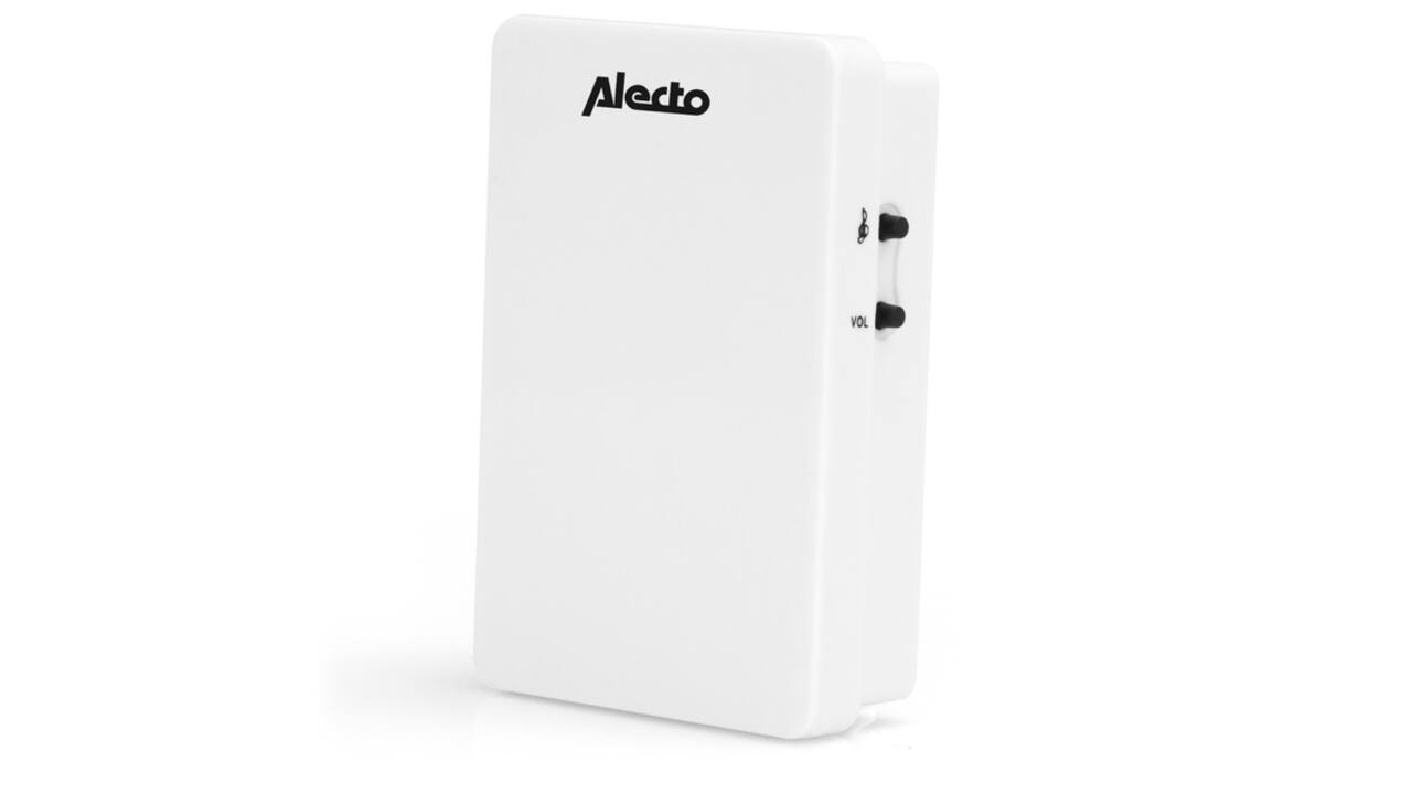 Deurbel Alecto draadloos ADB-11WT  wit