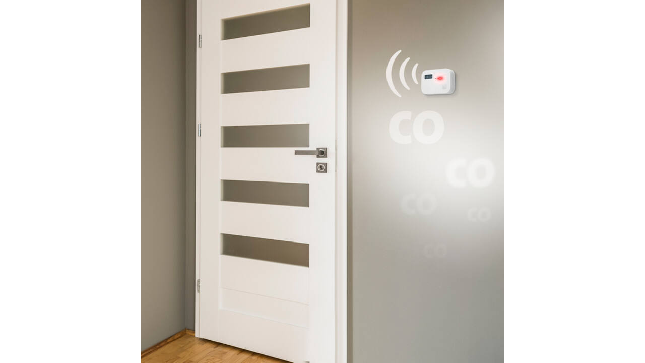 Koolmonoxidemelder Alecto 10 jaar sensor en display COA3910 wit