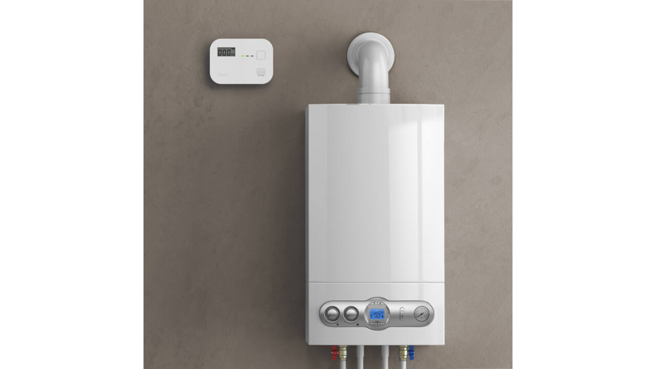 Koolmonoxidemelder Alecto 10 jaar sensor en display COA3910 wit