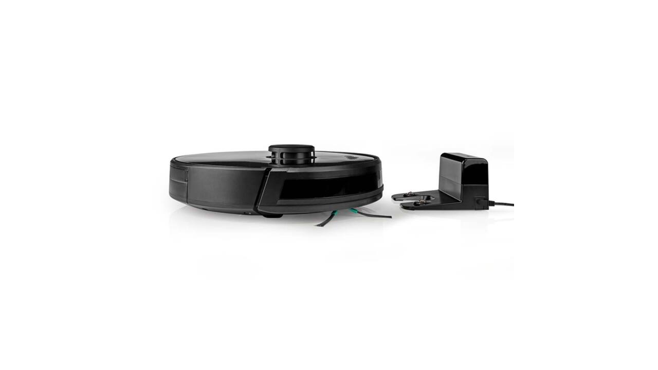Robotstofzuiger Nedis Smartlife wifi laser 3-in-1 zwart