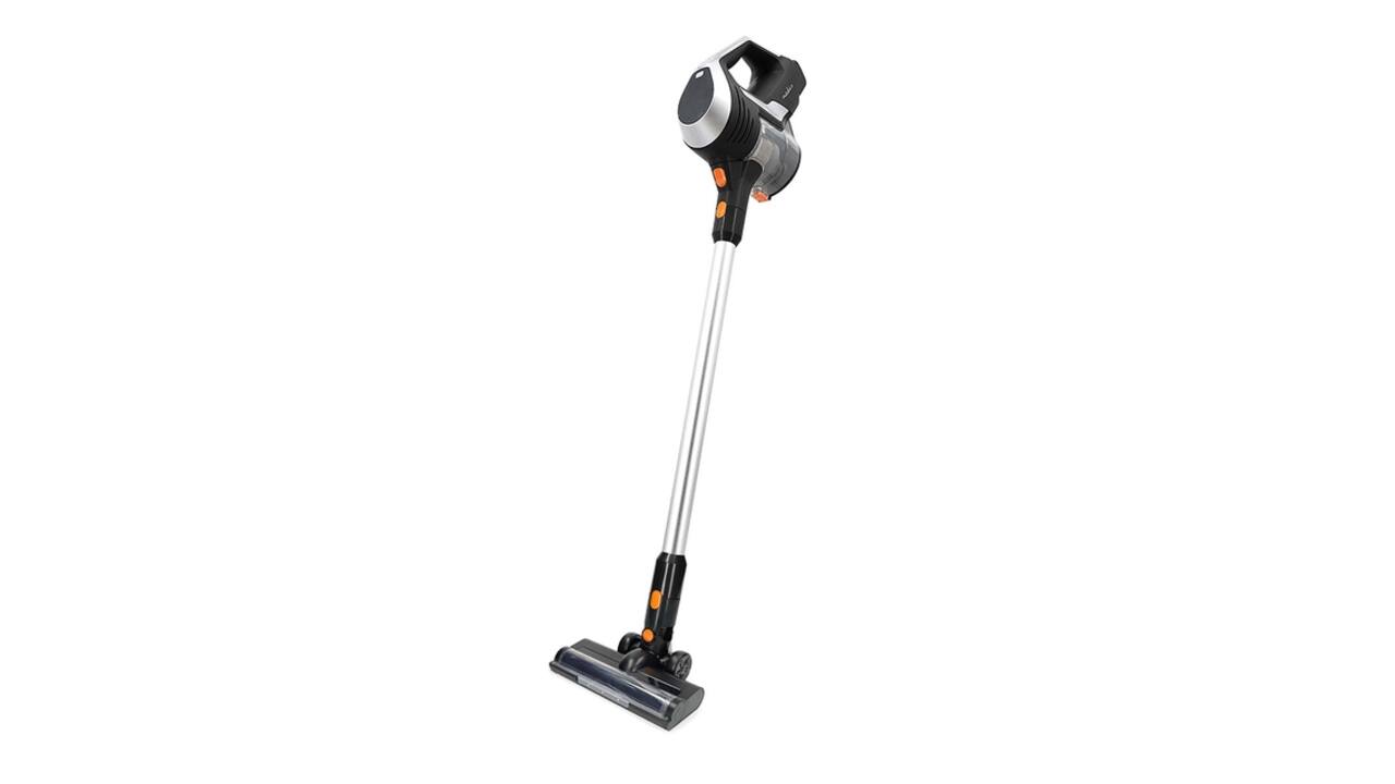 Steelstofzuiger Nedis 2-in-1 snoerloos HEPA 130W zwart