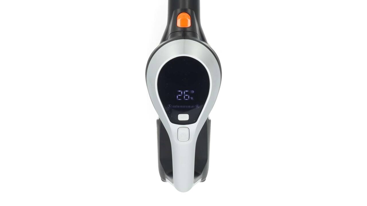 Steelstofzuiger Nedis 2-in-1 snoerloos HEPA 130W zwart