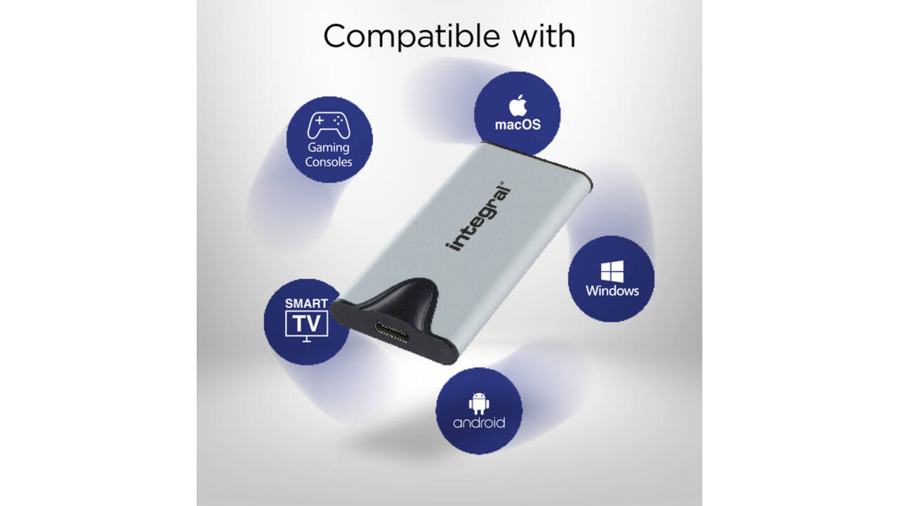 SSD Integral SlimXpress Portable USB-C 2TB