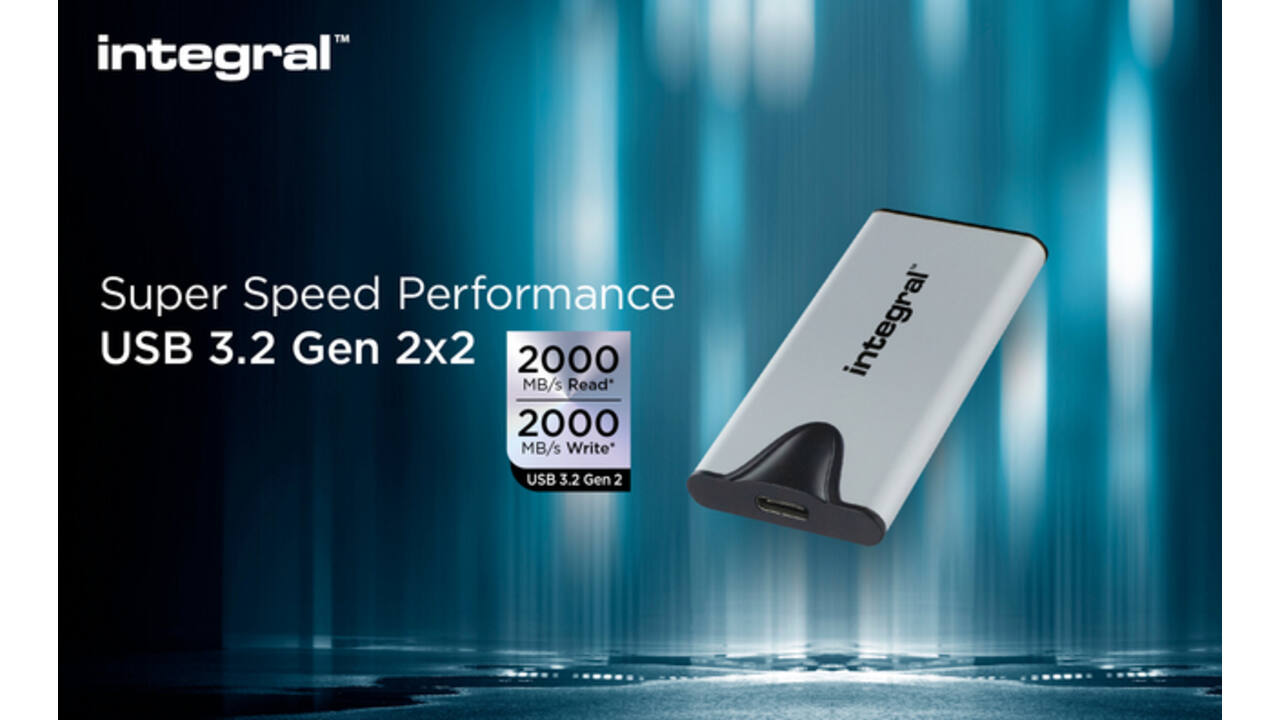 SSD Integral SlimXpress Portable USB-C 2TB
