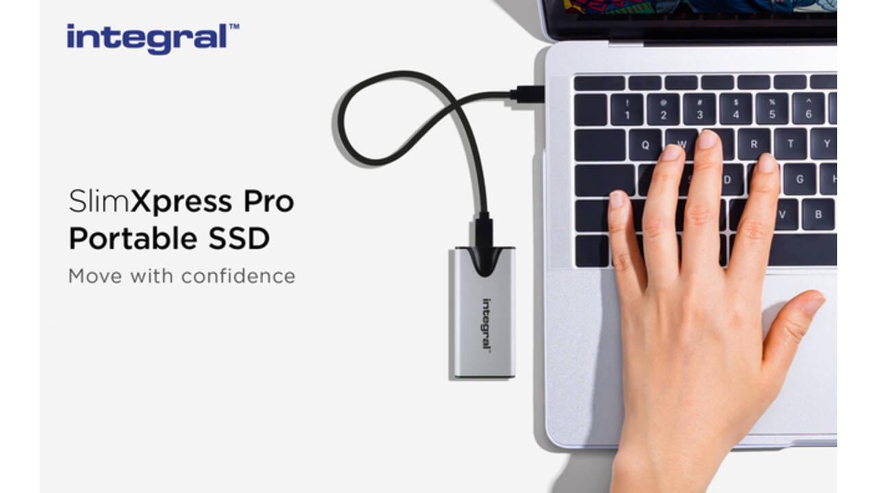 SSD Integral SlimXpress Portable USB-C 1TB