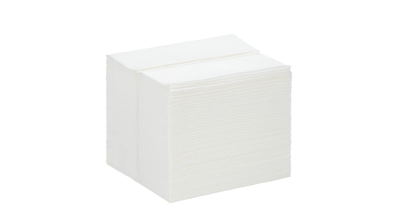Poetsdoek WypAll X80 PowerClean 426x281mm 160vel dispenserdoos wit 8279