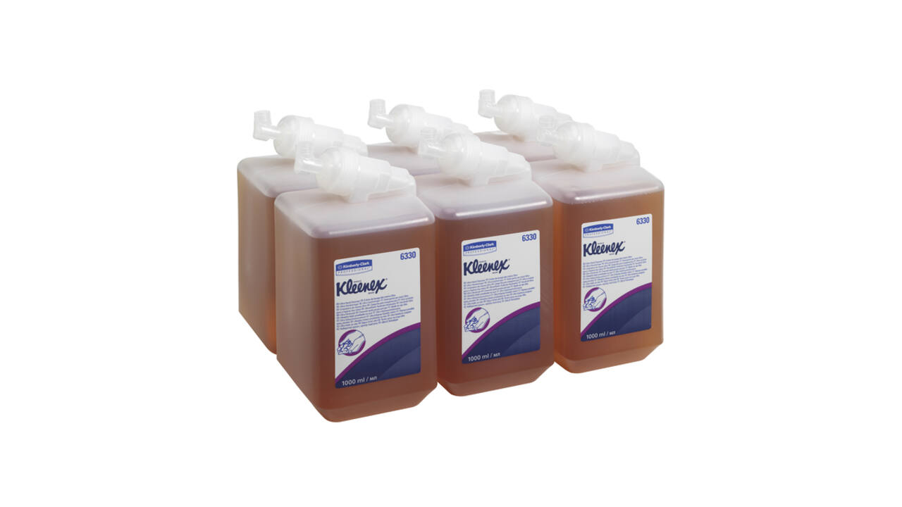 Handzeep Kleenex Ultra vloeibaar amber 1000ml 6330