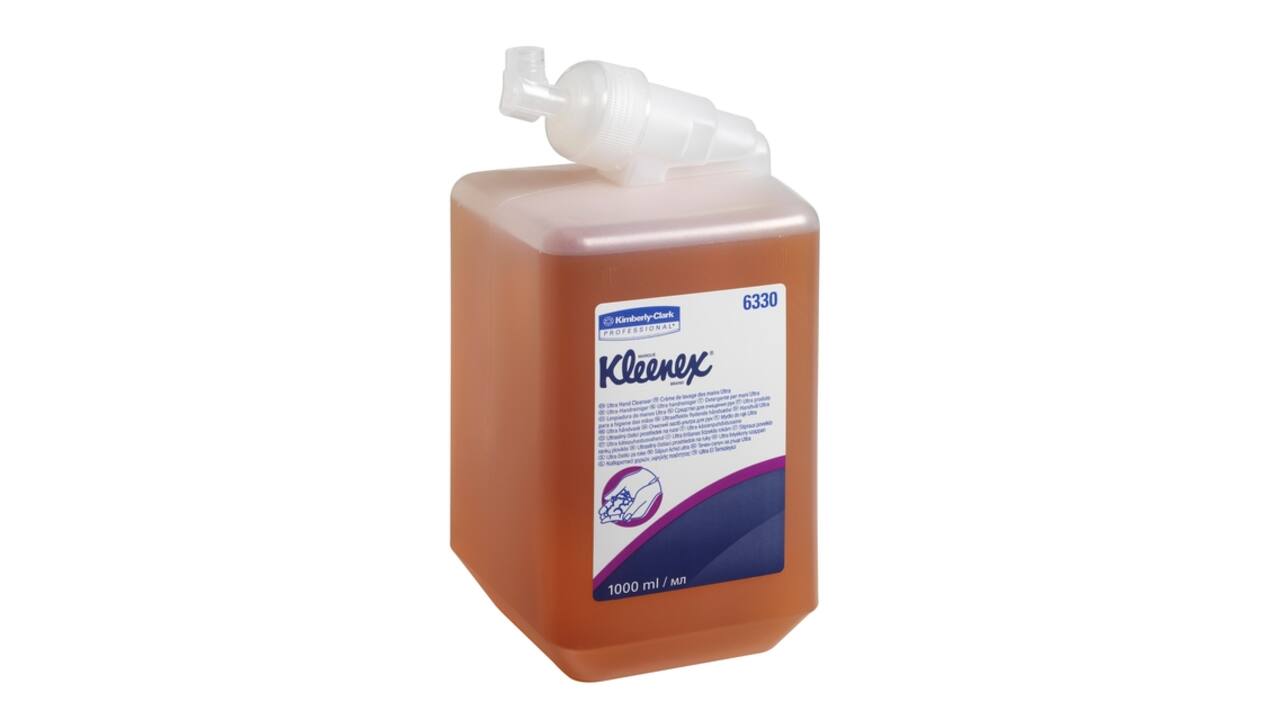Handzeep Kleenex Ultra vloeibaar amber 1000ml 6330