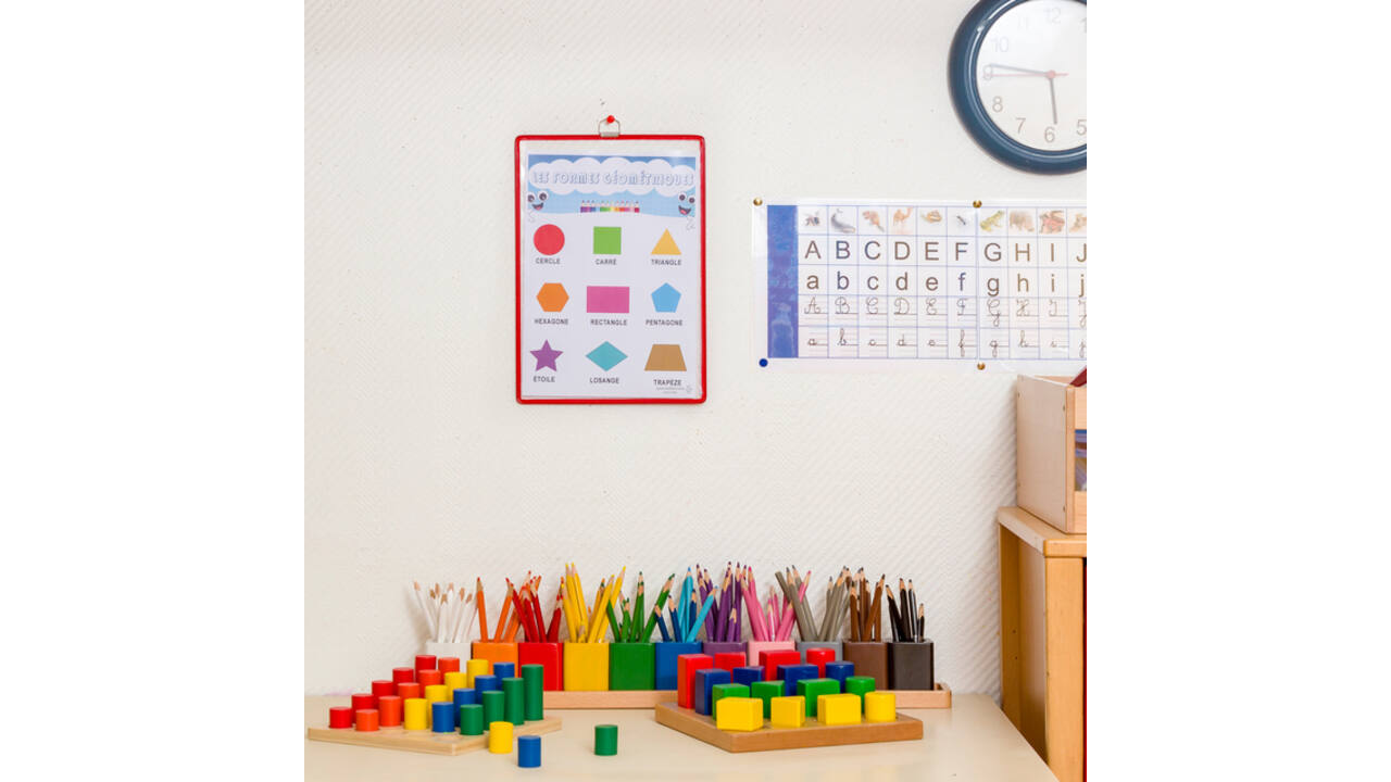 Zichtpanelenframe hangend Tarifold A4 rood 5 stuks
