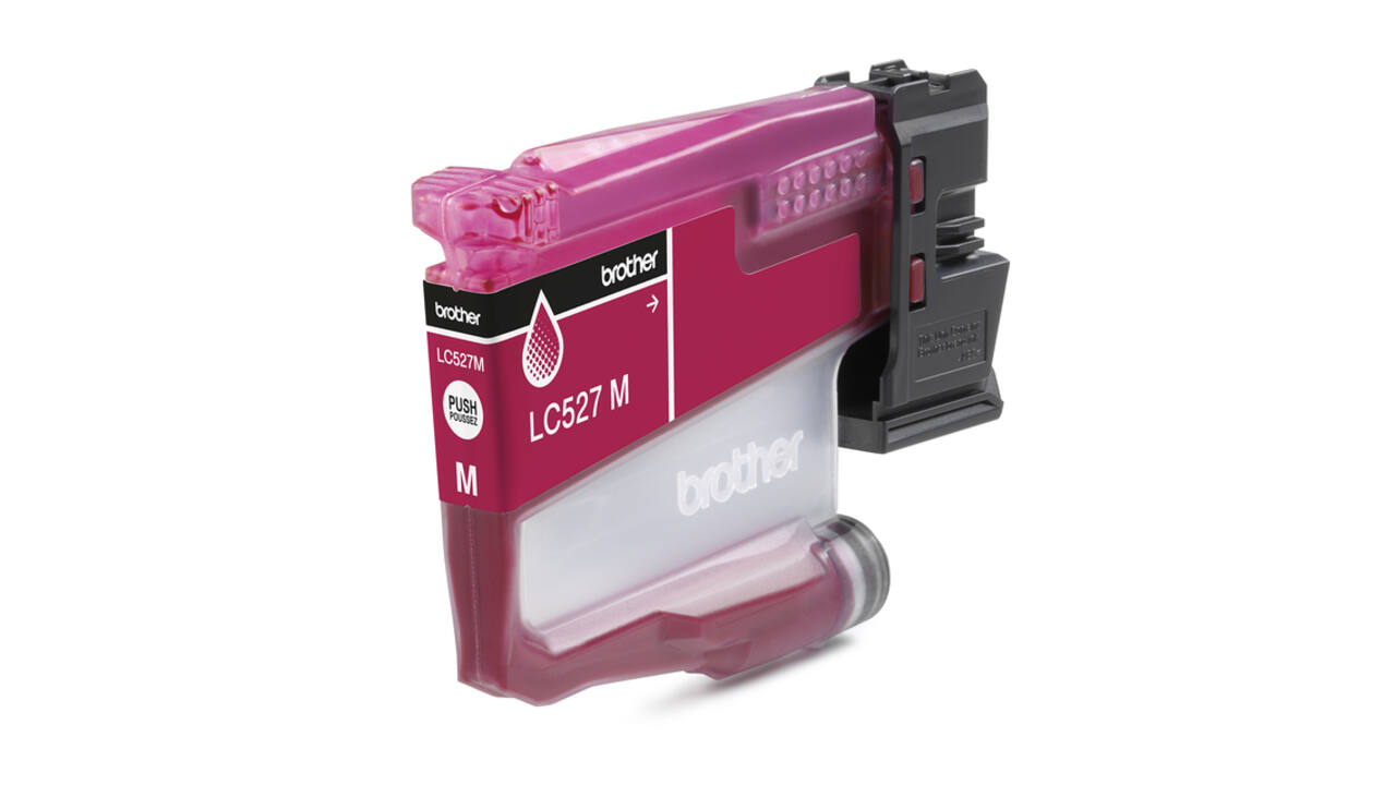 Inktcartridge Brother LC-527M rood