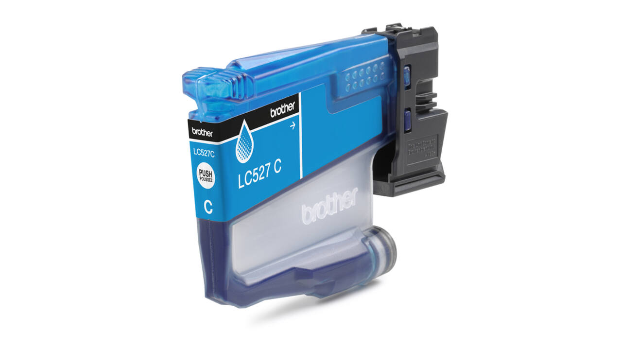 Inktcartridge Brother LC-527C blauw