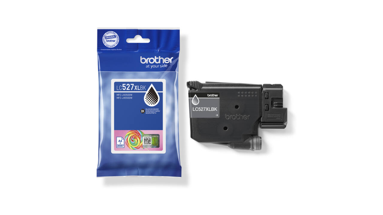 Inktcartridge Brother LC-527XLBK zwart